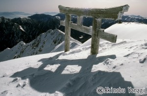01立山山頂より富士山遠望